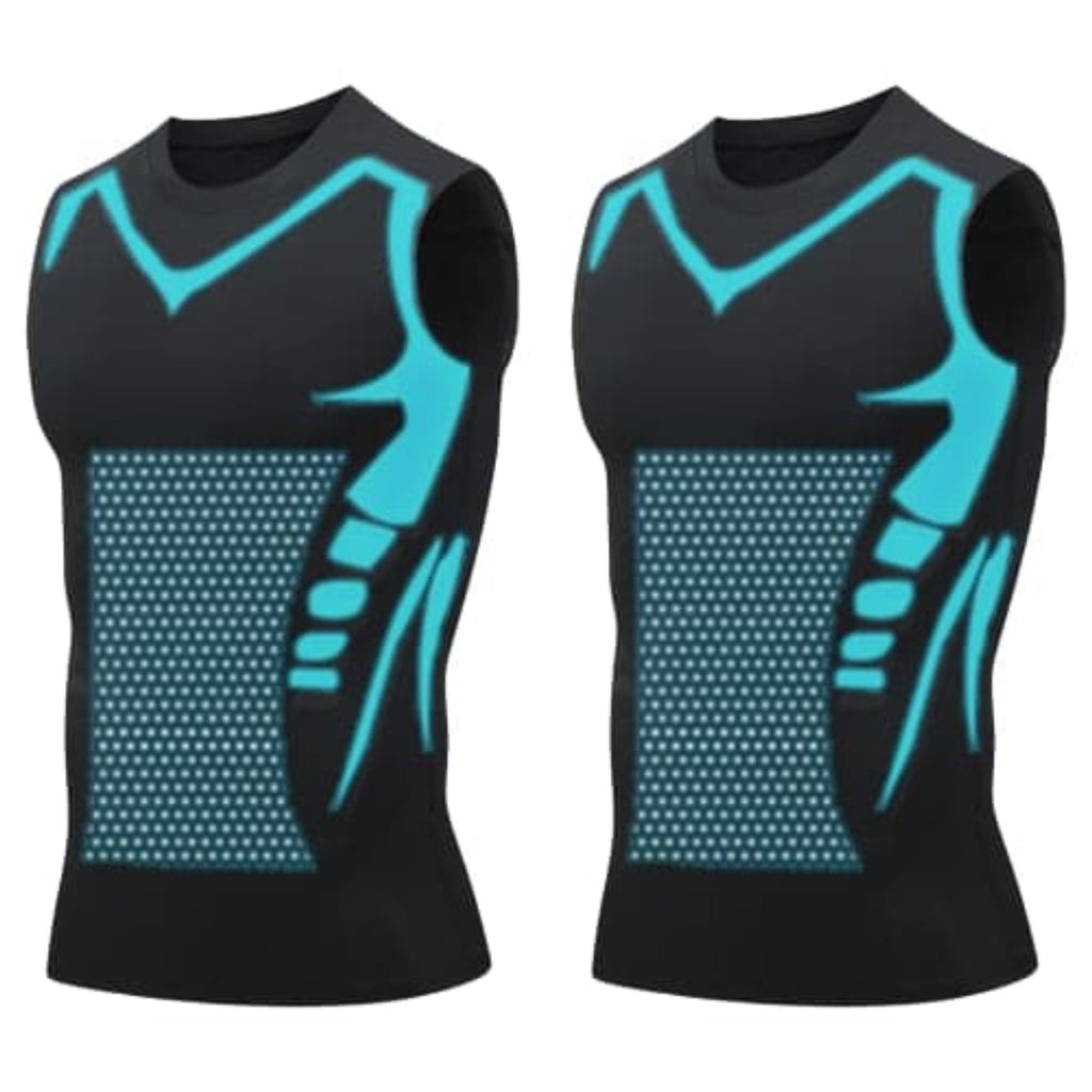🔥LAST DAY SALE 50% OFF💪Men's Cool Breathable Sleeveless Quick-Dry Tank Tops – Stretchy Slim-Fit Printed Athletic Workout Training Tees