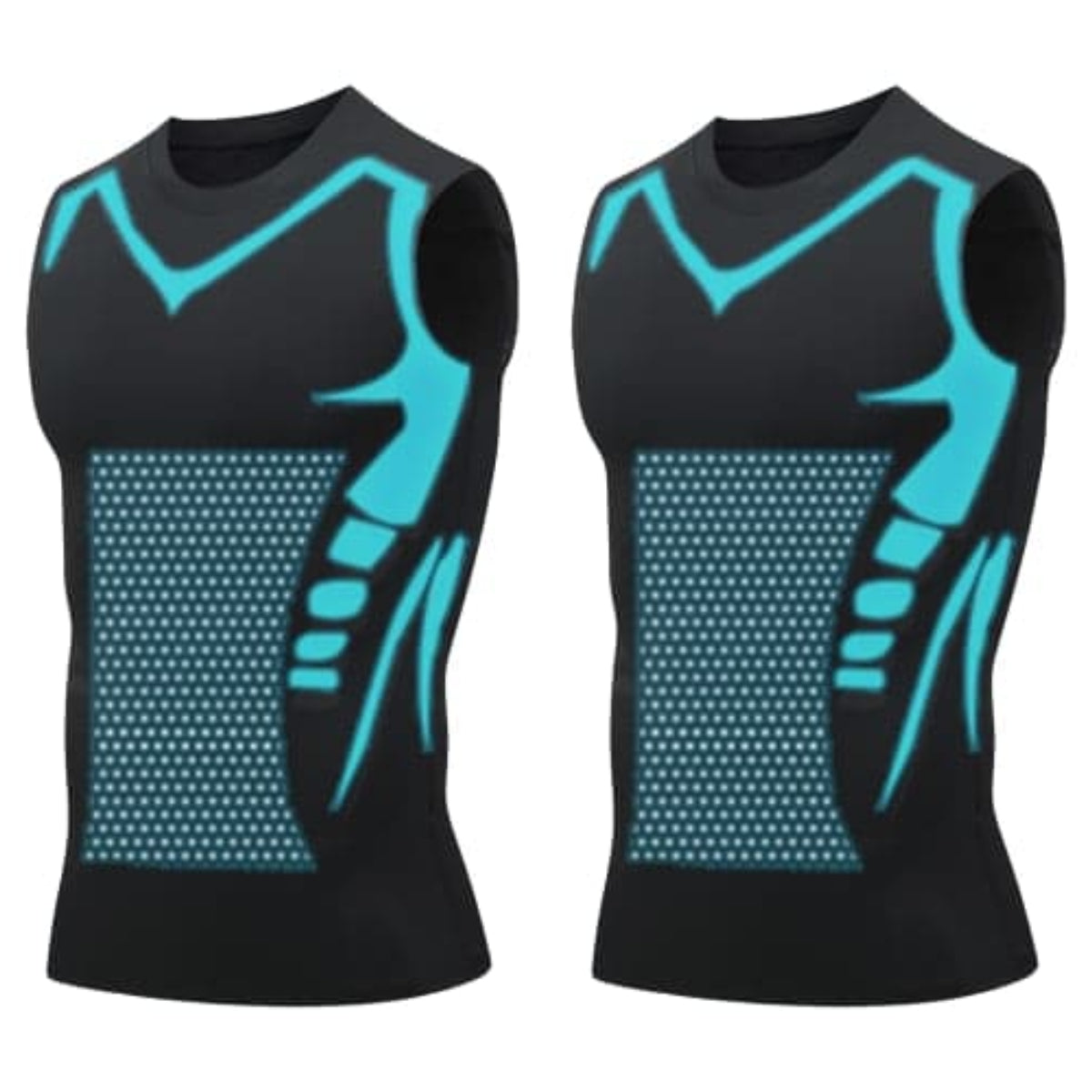 🔥LAST DAY SALE 50% OFF💪Men's Cool Breathable Sleeveless Quick-Dry Tank Tops – Stretchy Slim-Fit Printed Athletic Workout Training Tees
