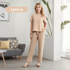 🌸New Arrival 50%OFF💖 Women's Soft Casual Top and Pants Set