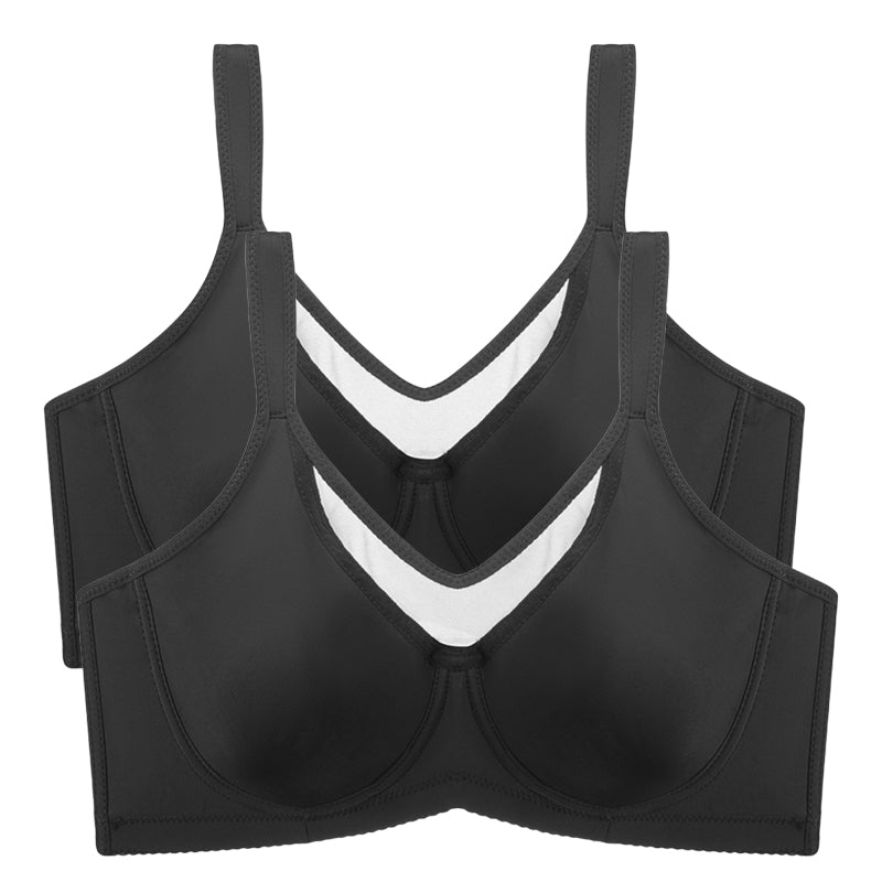 ⏳LAST WEEK SALE -ONLY ＄10.99!🖤💐Women's Elegant Sheer Full Coverage Plus Size Bra