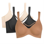 Women's Elegant Sheer Full Coverage Plus Size Bra