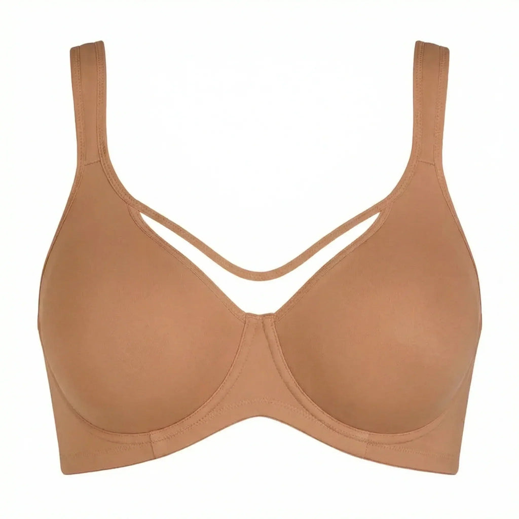 Women's Elegant Sheer Full Coverage Plus Size Bra