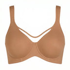 Women's Elegant Sheer Full Coverage Plus Size Bra