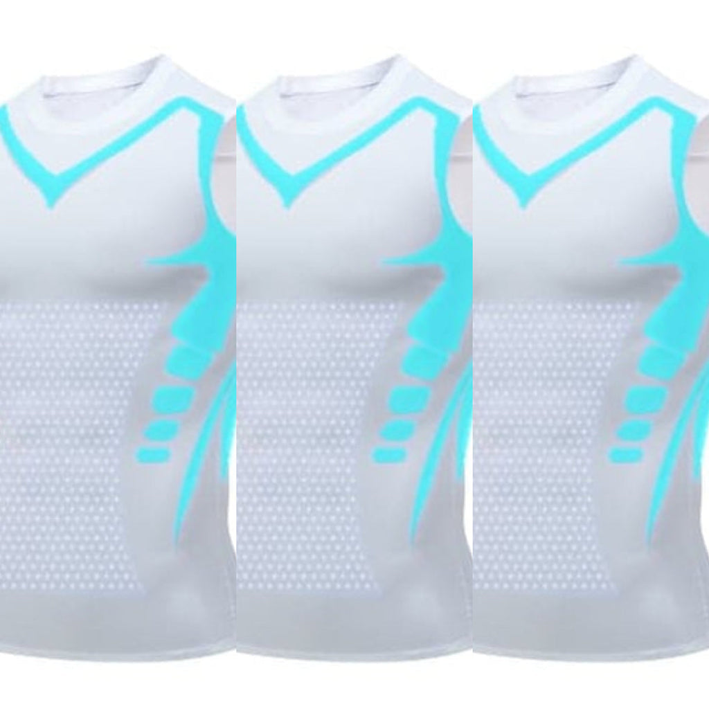 🔥LAST DAY SALE 50% OFF💪Men's Cool Breathable Sleeveless Quick-Dry Tank Tops – Stretchy Slim-Fit Printed Athletic Workout Training Tees