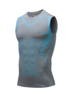 🔥LAST DAY SALE 50% OFF💪Men's Cool Breathable Sleeveless Quick-Dry Tank Tops – Stretchy Slim-Fit Printed Athletic Workout Training Tees