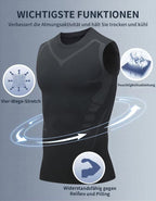 🔥LAST DAY SALE 50% OFF💪Men's Cool Breathable Sleeveless Quick-Dry Tank Tops – Stretchy Slim-Fit Printed Athletic Workout Training Tees