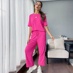 🌸New Arrival 50%OFF💖 Women's Soft Casual Top and Pants Set
