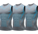 🔥LAST DAY SALE 50% OFF💪Men's Cool Breathable Sleeveless Quick-Dry Tank Tops – Stretchy Slim-Fit Printed Athletic Workout Training Tees