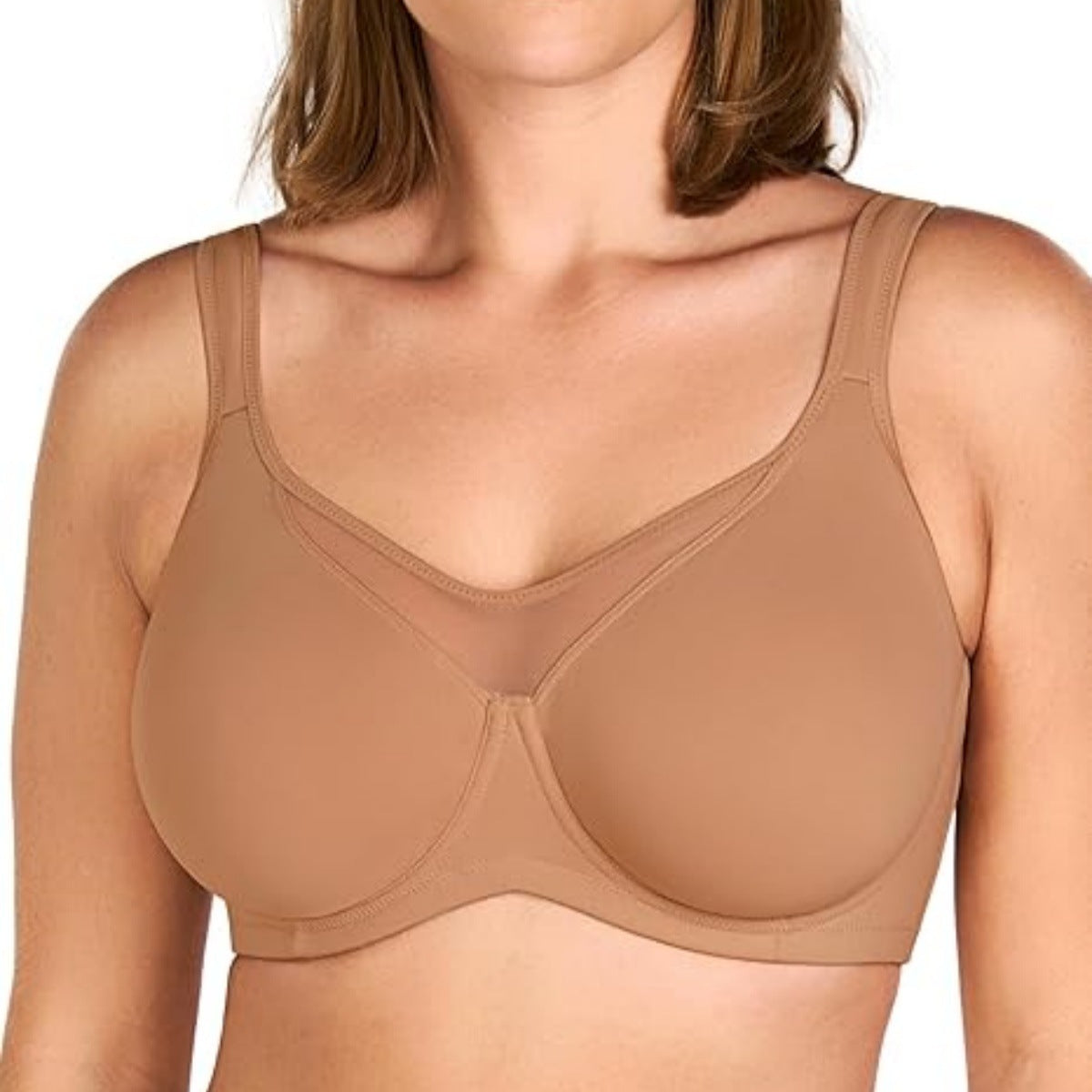 ⏳LAST WEEK SALE -ONLY ＄10.99!🖤💐Women's Elegant Sheer Full Coverage Plus Size Bra