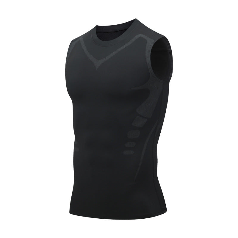 🔥LAST DAY SALE 50% OFF💪Men's Cool Breathable Sleeveless Quick-Dry Tank Tops – Stretchy Slim-Fit Printed Athletic Workout Training Tees