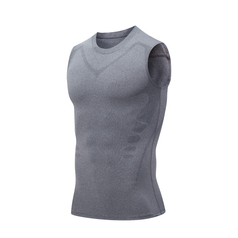 🔥LAST DAY SALE 50% OFF💪Men's Cool Breathable Sleeveless Quick-Dry Tank Tops – Stretchy Slim-Fit Printed Athletic Workout Training Tees