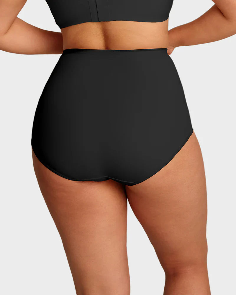 🌸Last Day-Buy 1 Get 3 Packs✨Plus-Size High-Waist Cross Tummy Control Panties✨