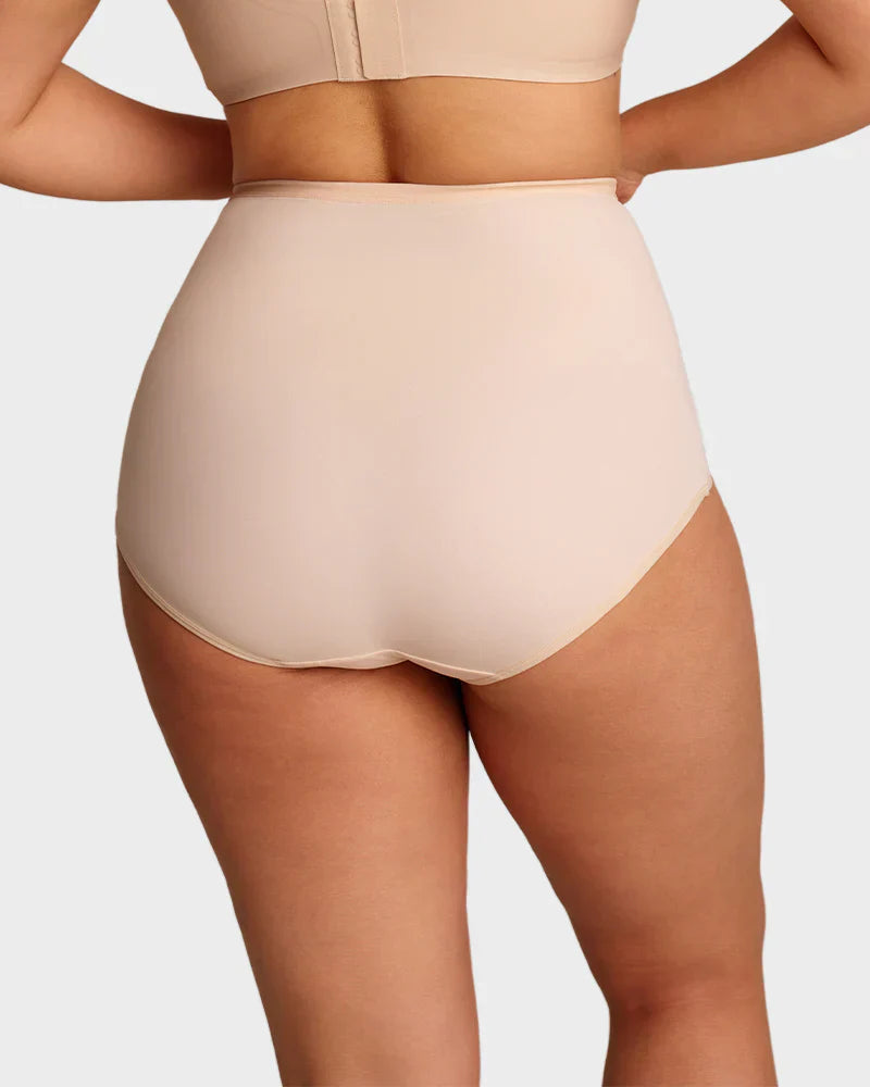 🌸Last Day-Buy 1 Get 3 Packs✨Plus-Size High-Waist Cross Tummy Control Panties✨