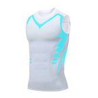 🔥LAST DAY SALE 50% OFF💪Men's Cool Breathable Sleeveless Quick-Dry Tank Tops – Stretchy Slim-Fit Printed Athletic Workout Training Tees