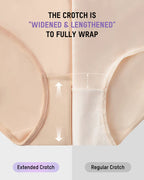 🌸Last Day-Buy 1 Get 3 Packs✨Plus-Size High-Waist Cross Tummy Control Panties✨