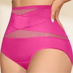 🌸Last Day-Buy 1 Get 3 Packs✨Plus-Size High-Waist Cross Tummy Control Panties✨