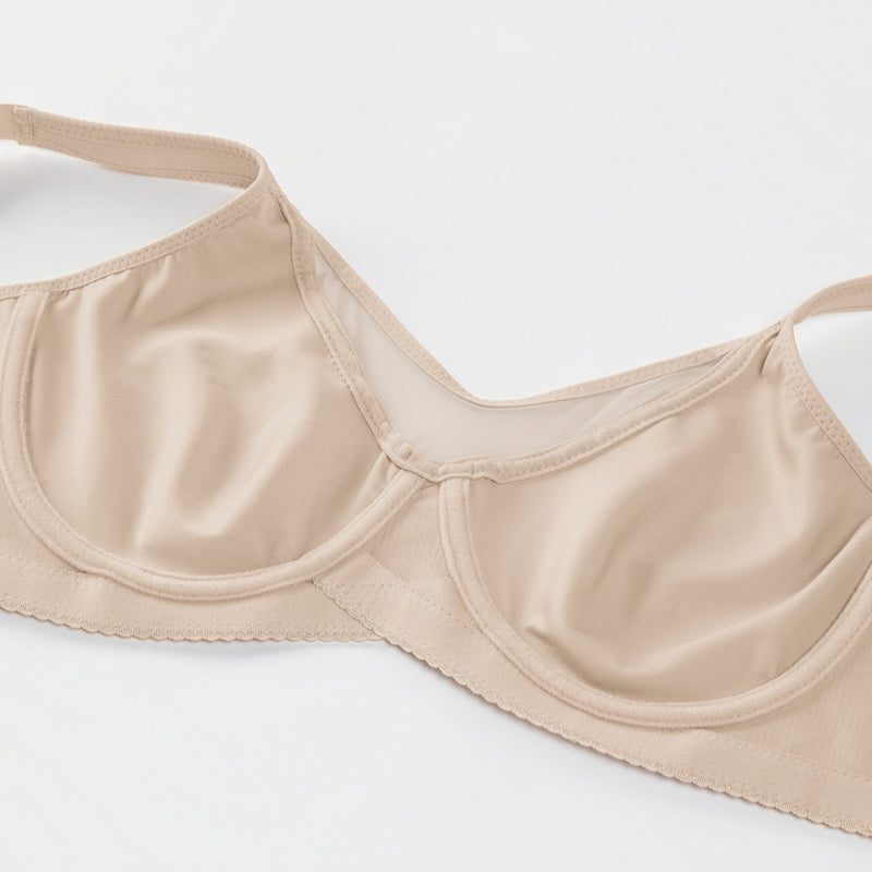 ⏳LAST WEEK SALE -ONLY ＄10.99!🖤💐Women's Elegant Sheer Full Coverage Plus Size Bra