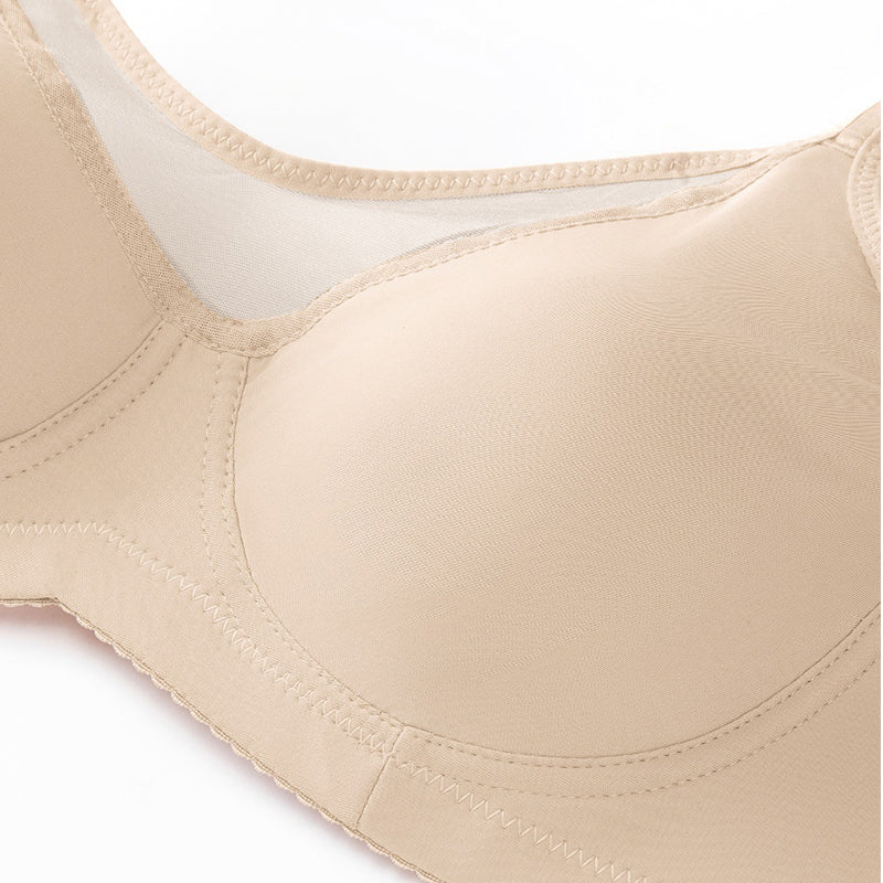 ⏳LAST WEEK SALE -ONLY ＄10.99!🖤💐Women's Elegant Sheer Full Coverage Plus Size Bra