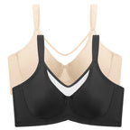 ⏳LAST WEEK SALE -ONLY ＄10.99!🖤💐Women's Elegant Sheer Full Coverage Plus Size Bra