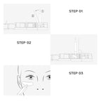 🎉2026 Hot Sale -Over 128,000+ Sold!👁️3-in-1 Eyeliner & Lower Lash Stamp Kit – Waterproof & Smudge-Proof 💄