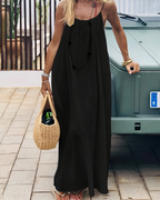 💃Hopesleek® Women's Solid Color Backless Cami Dress💕💖