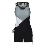 💗Hopesleek® Women's Tummy Control Tankini Set with Built-In Bra – Flattering Boho Swimwear with Shorts📍US
